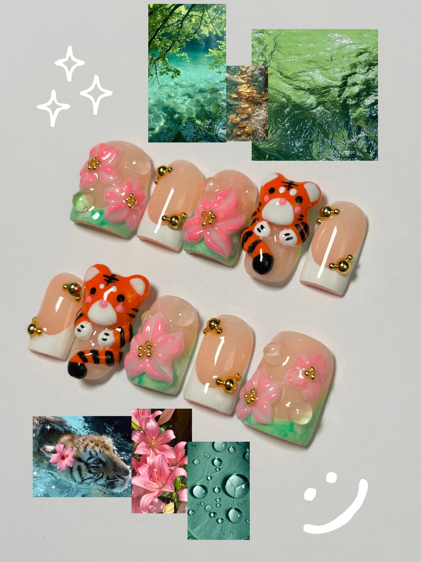 Chibi Tiger Set